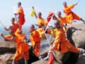 三亚南山休闲会馆武术表演
